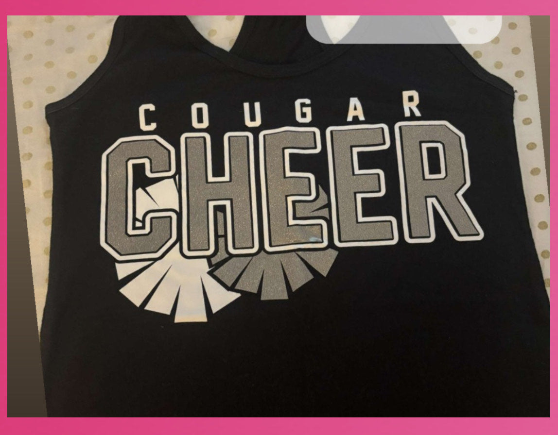 Black Cheer Shirt RCHS