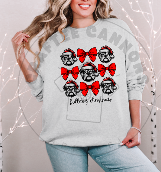 Bulldog Christmas