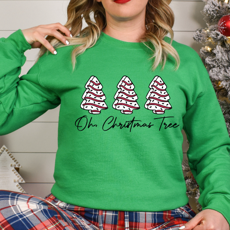 Oh Christmas Tree Crewneck Sweatshirt