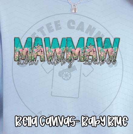 Custom Nana, Mom, or Grandma Shirt – Personalized with Grandkids' or Kids' Names