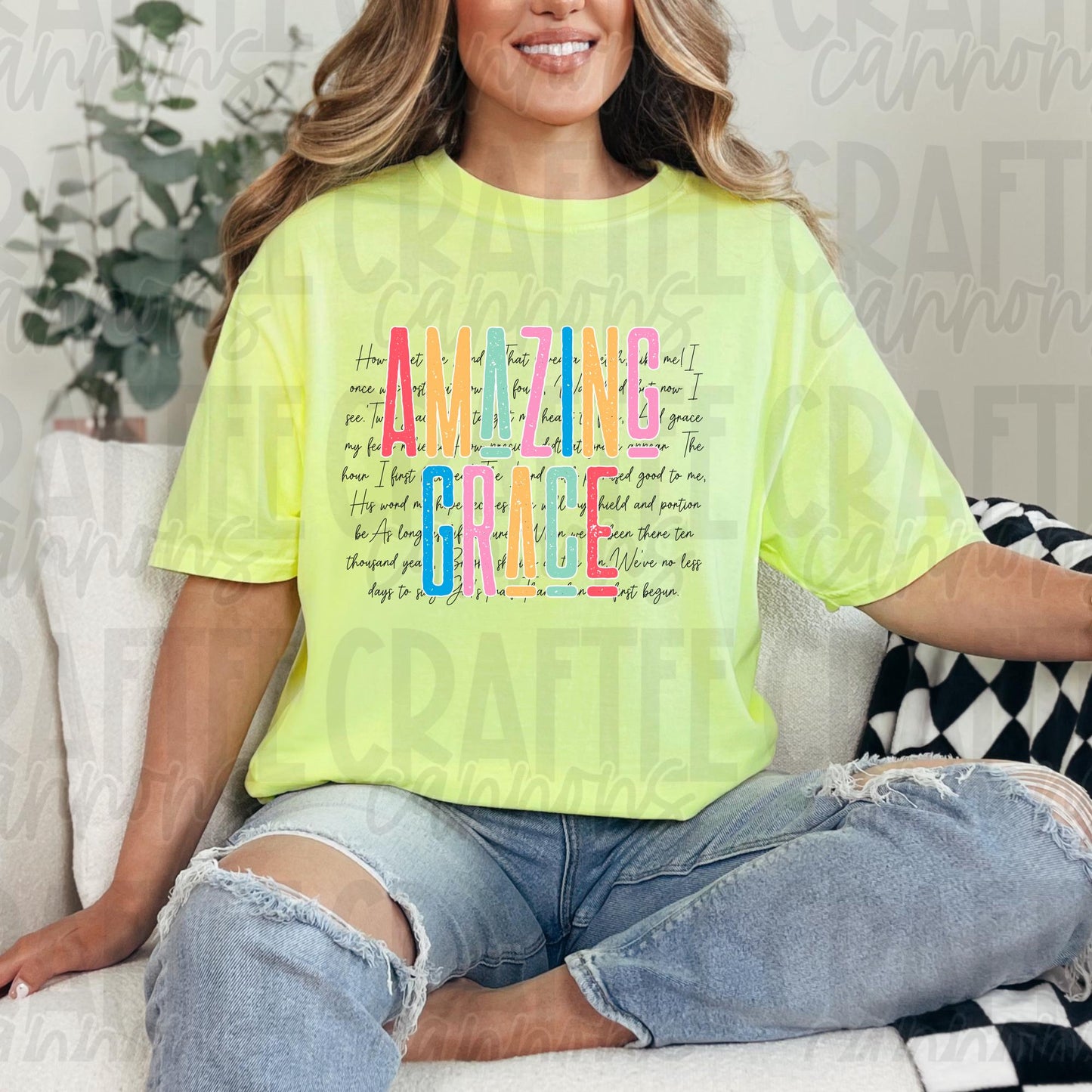 Amazing Grace PNG Bundle | 4 Variations | Christian Sublimation Design | Retro Scripture Shirt Design | Faith PNG for Shirts
