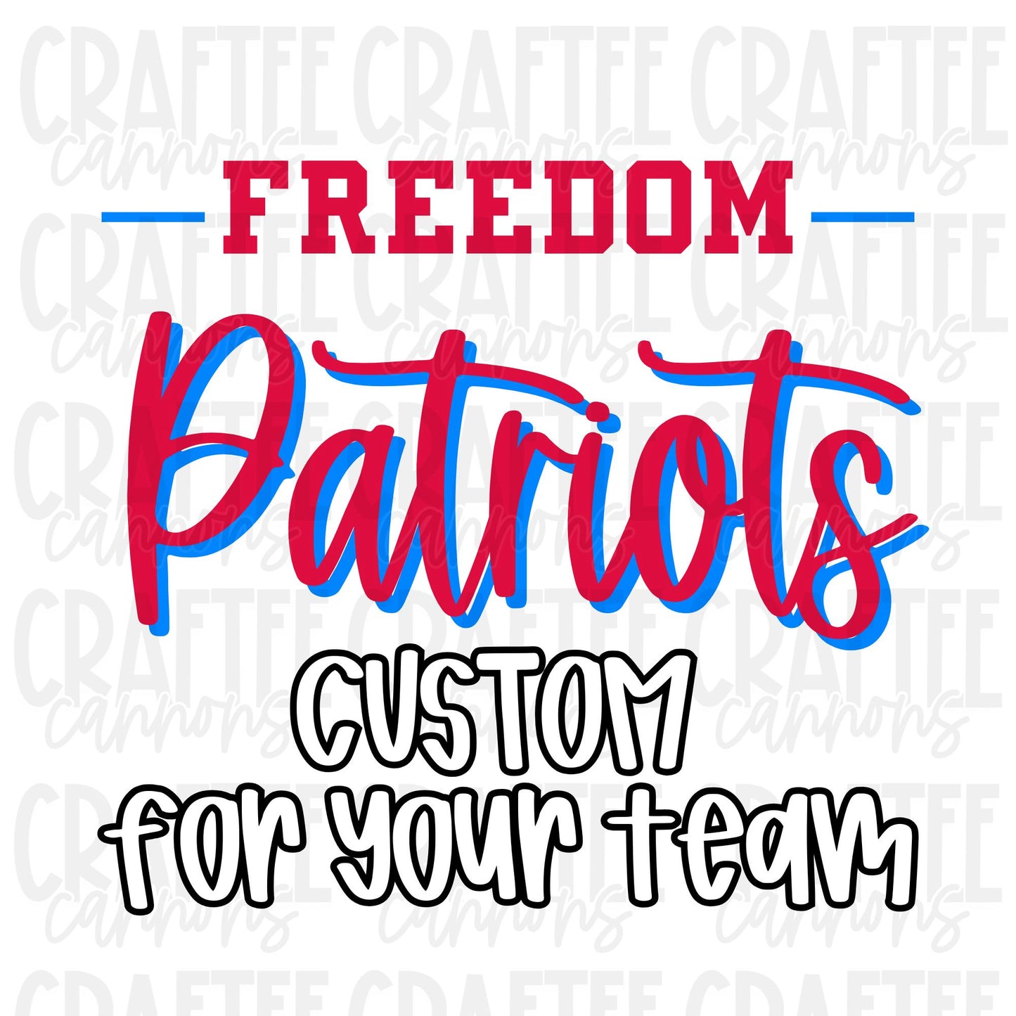 Custom Team Logo | Digital Download | Any Team Name & Color | Personalized Team Design | Sports Logo PNG SVG | Custom Spirit Logo