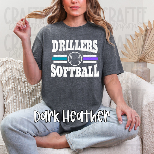 drillers softball-standard split