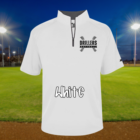 Quarter Zip Short Sleeve (badger)