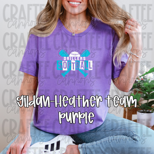 Drillers Bats crossed