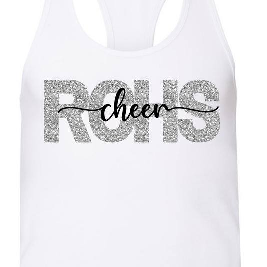 White Cheer Shirt RCHS