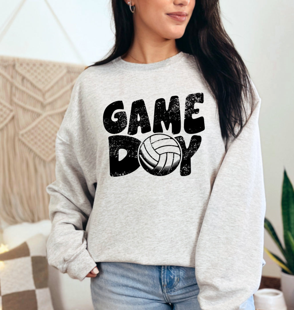 Game day volleyball sweatshirt
