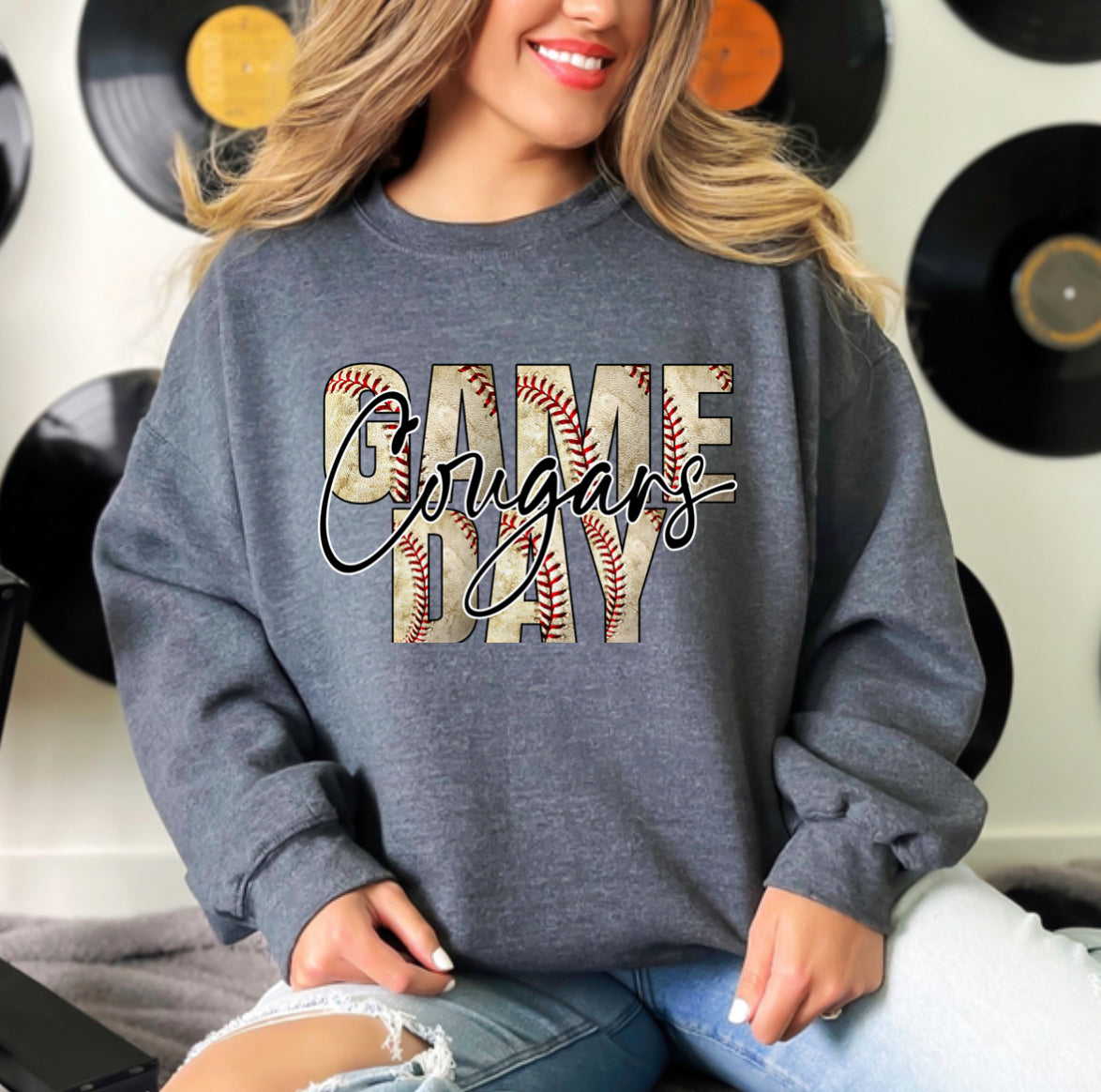 Baseball cougar game day.