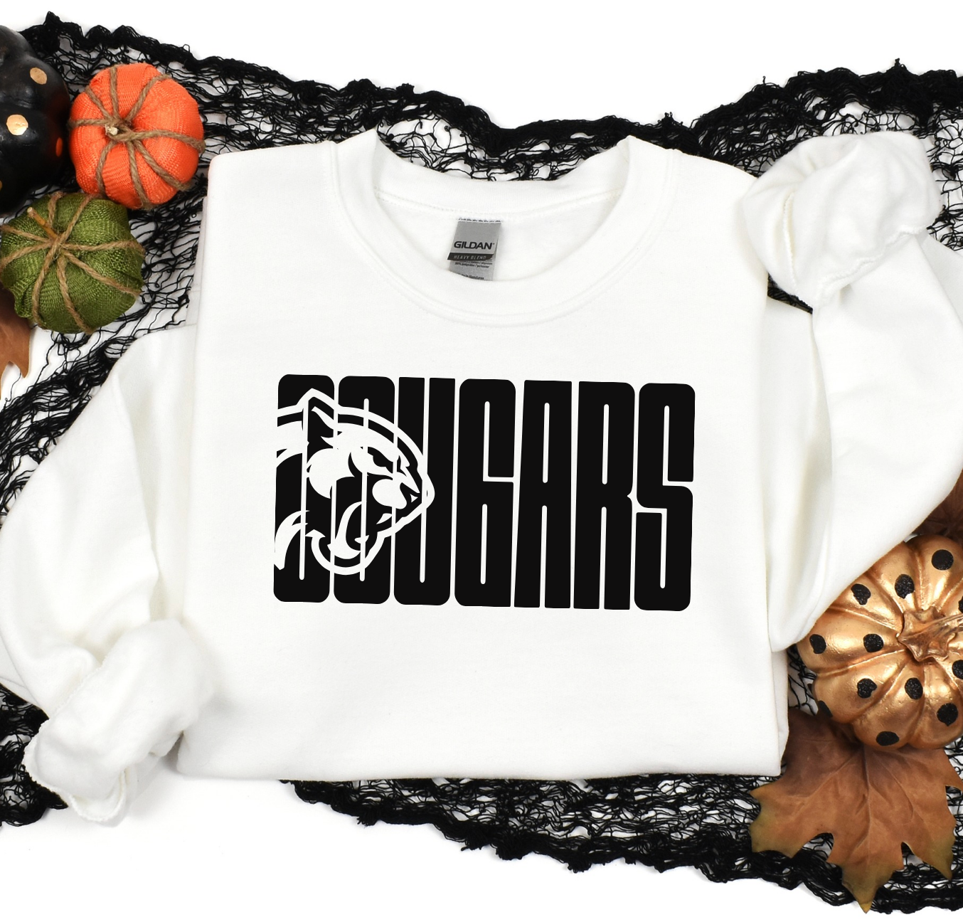 Cougar Cutout Sweatshirt