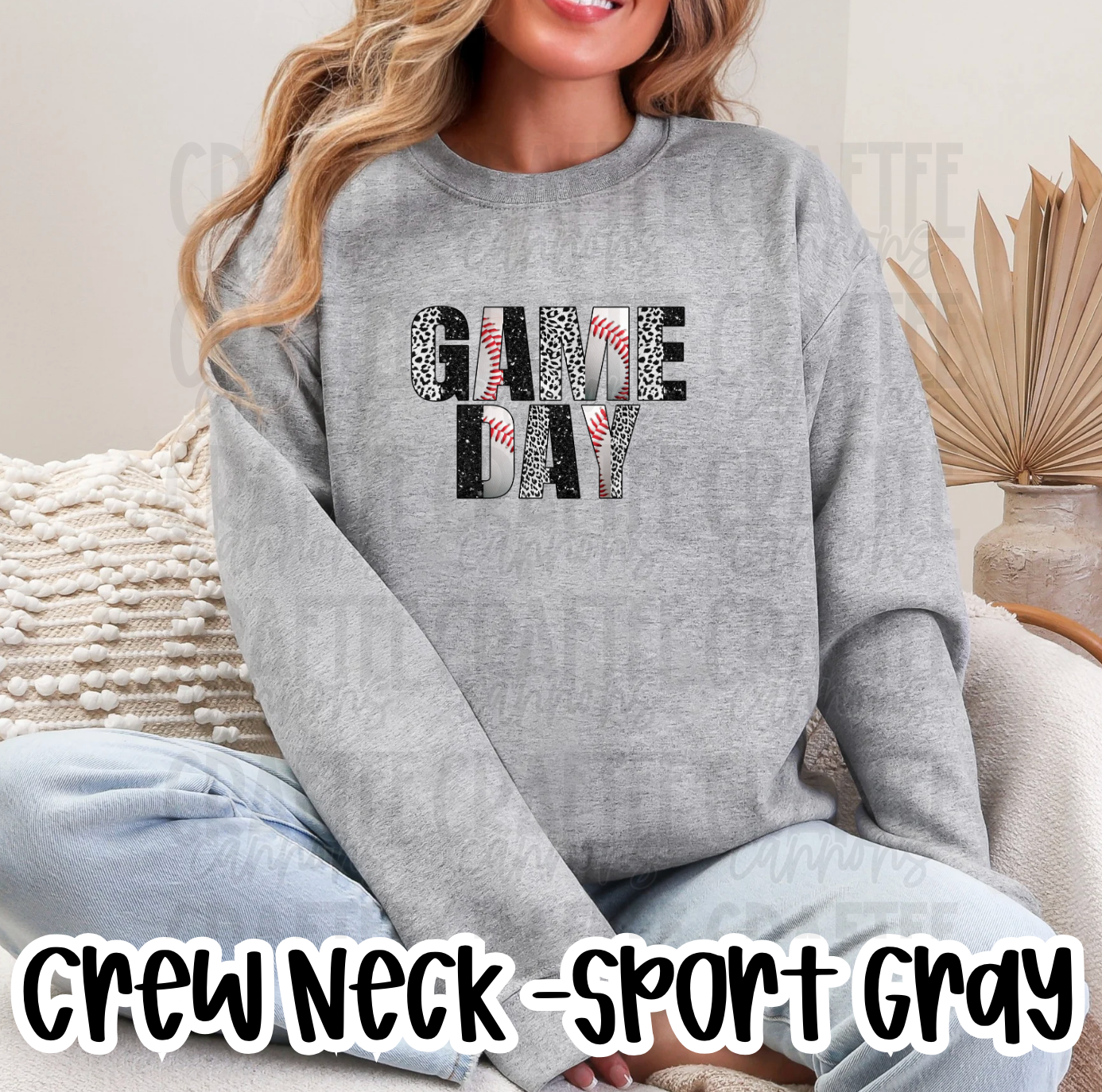 Baseball Faux Sequin-Custom