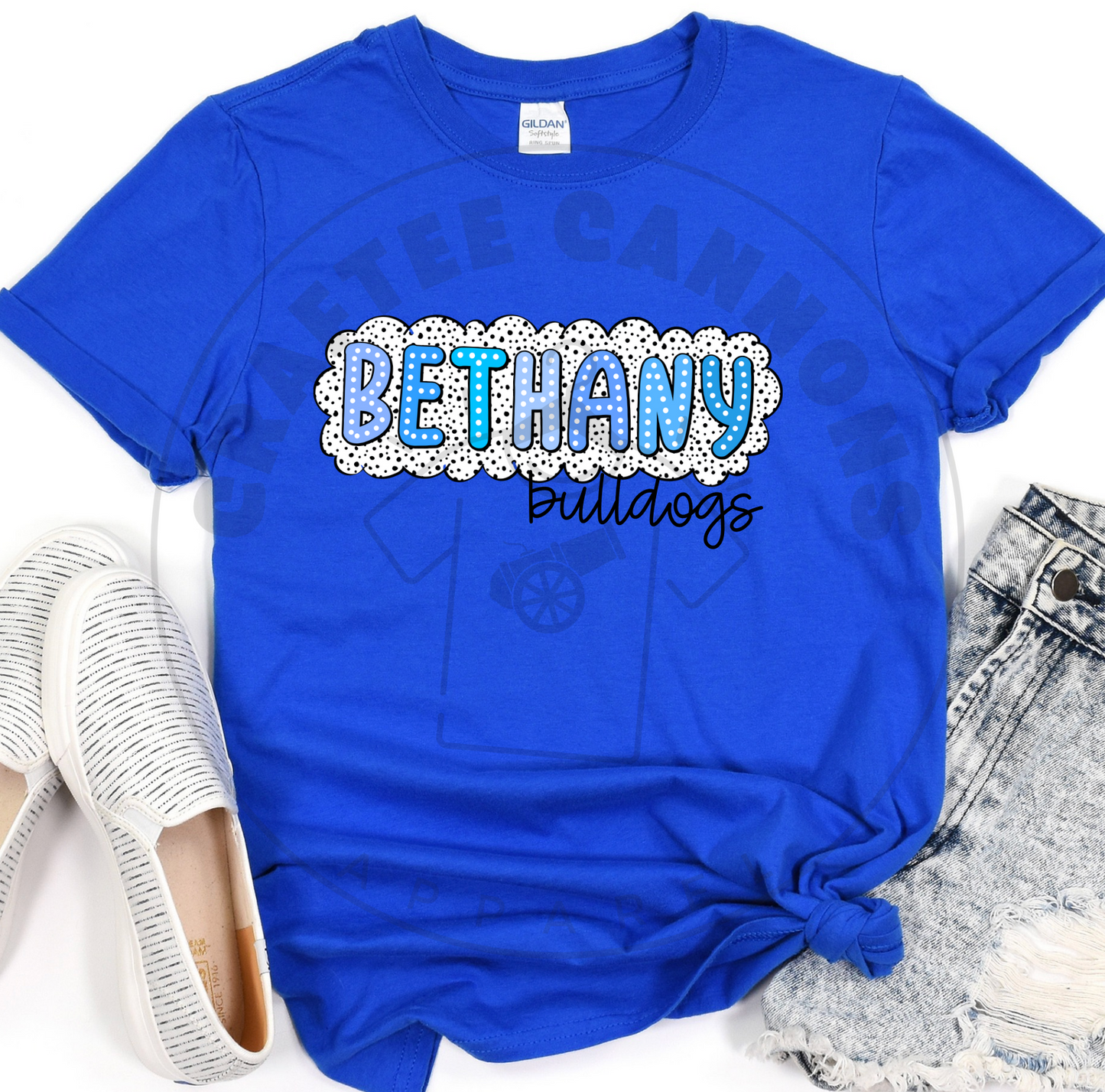 Bethany Bulldog Dots