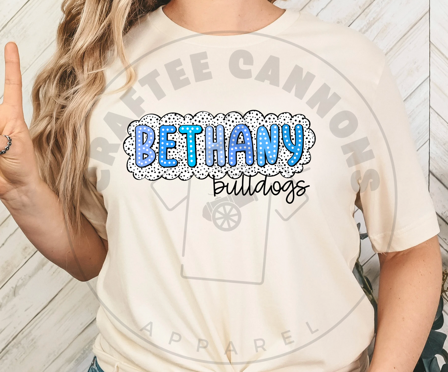 Bethany Bulldog Dots