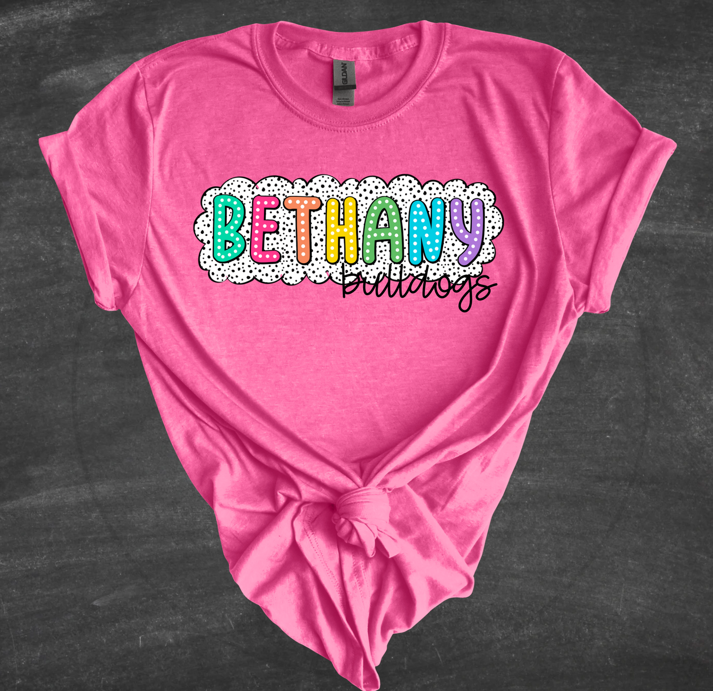 Bethany Bulldog Dots