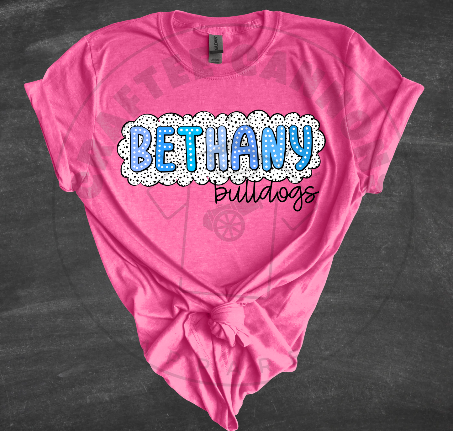 Bethany Bulldog Dots
