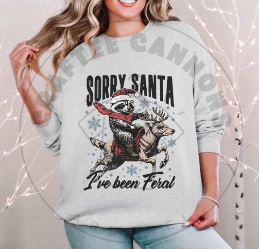 Sorry Santa, I've been feral