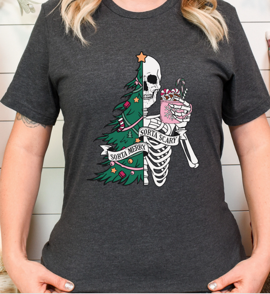 Sorta Merry, Sorta Scary-Christmas Shirt