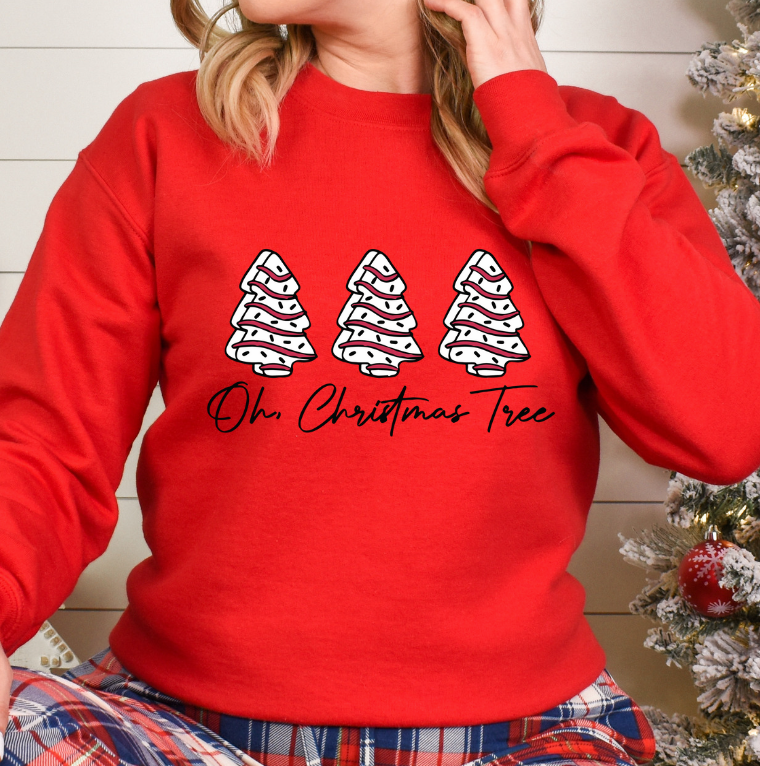 Oh Christmas Tree Crewneck Sweatshirt