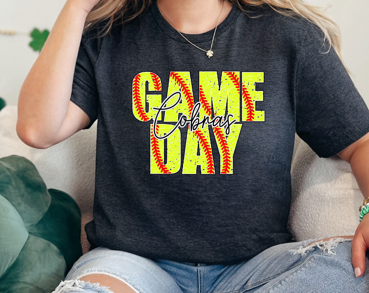 Custom Game Day Softball Shirt