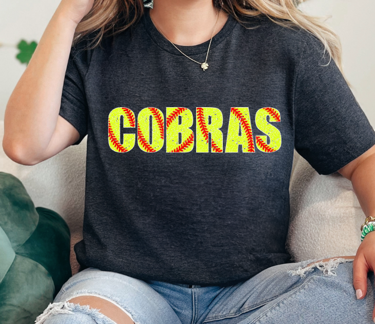 Custom Softball Team Name T-Shirt