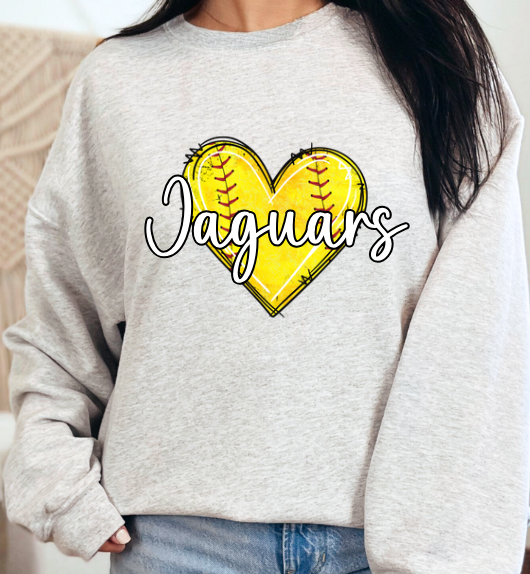 Softball Heart "CUSTOM" shirt