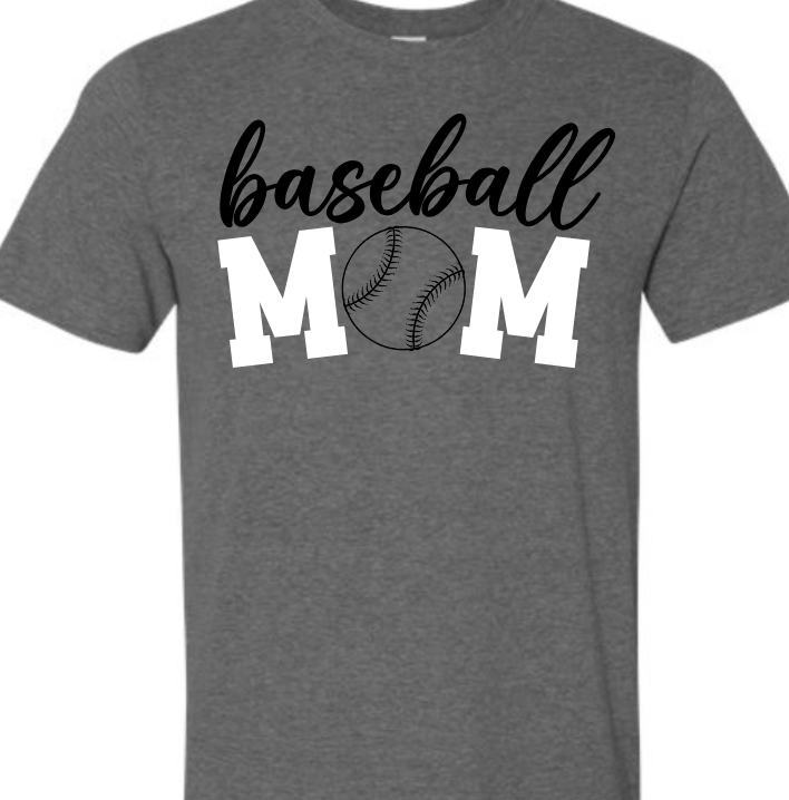 Baseball Mom-Custom name and number on the back
