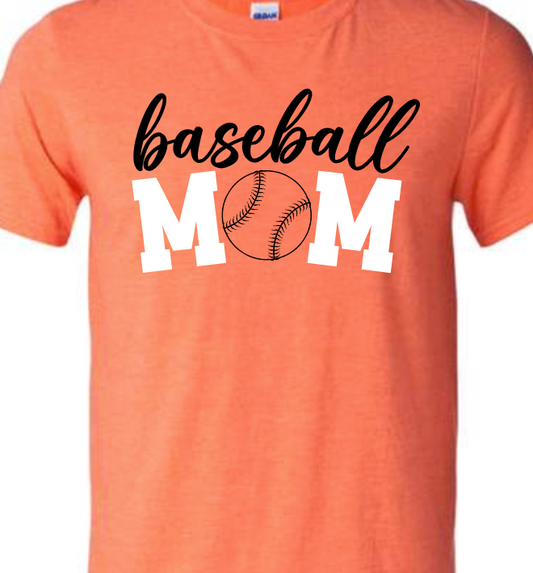 Baseball Mom-Custom name and number on the back