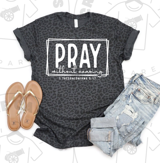 Pray-Black Leopard/Vintage Camo