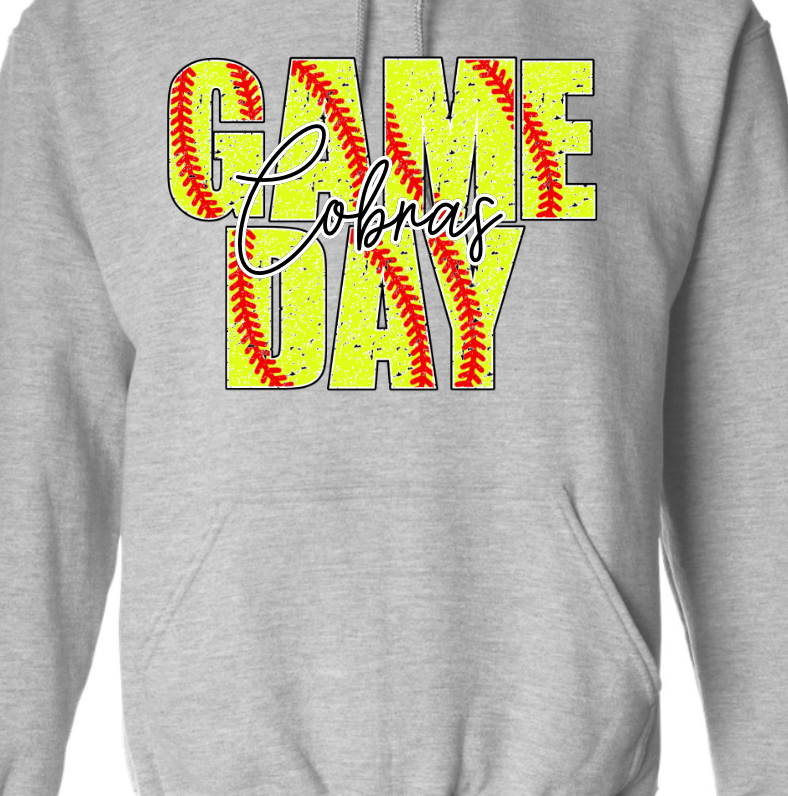 Custom Game Day Softball Shirt
