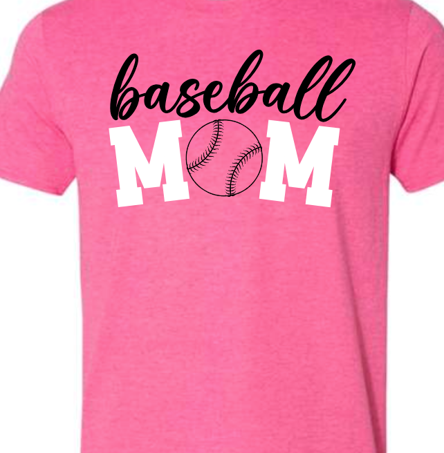 Baseball Mom-Custom name and number on the back