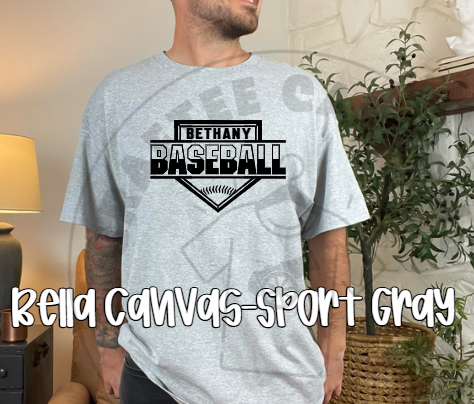 Bethany Baseball Home Plate-Custom name