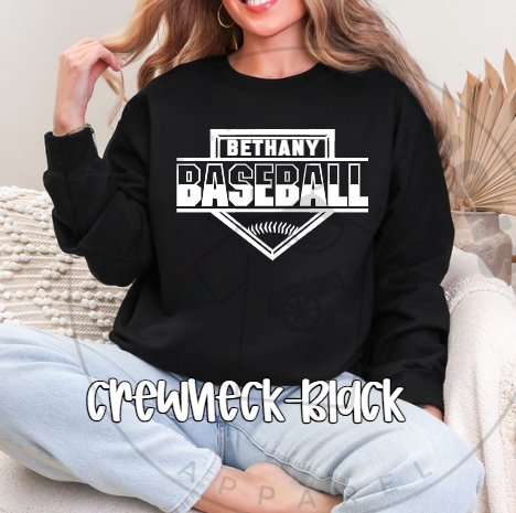 Bethany Baseball Home Plate-Custom name