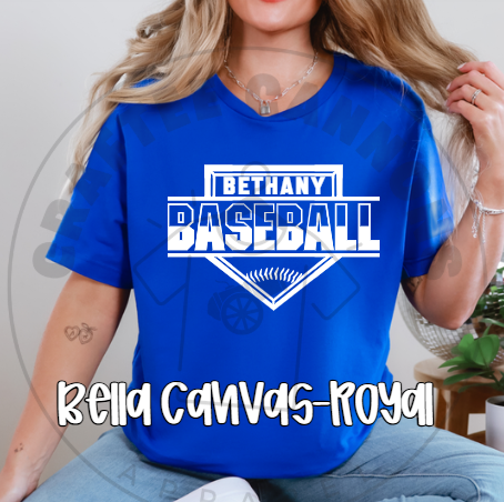 Bethany Baseball Home Plate-Custom name