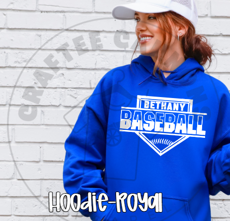 Bethany Baseball Home Plate-Custom name