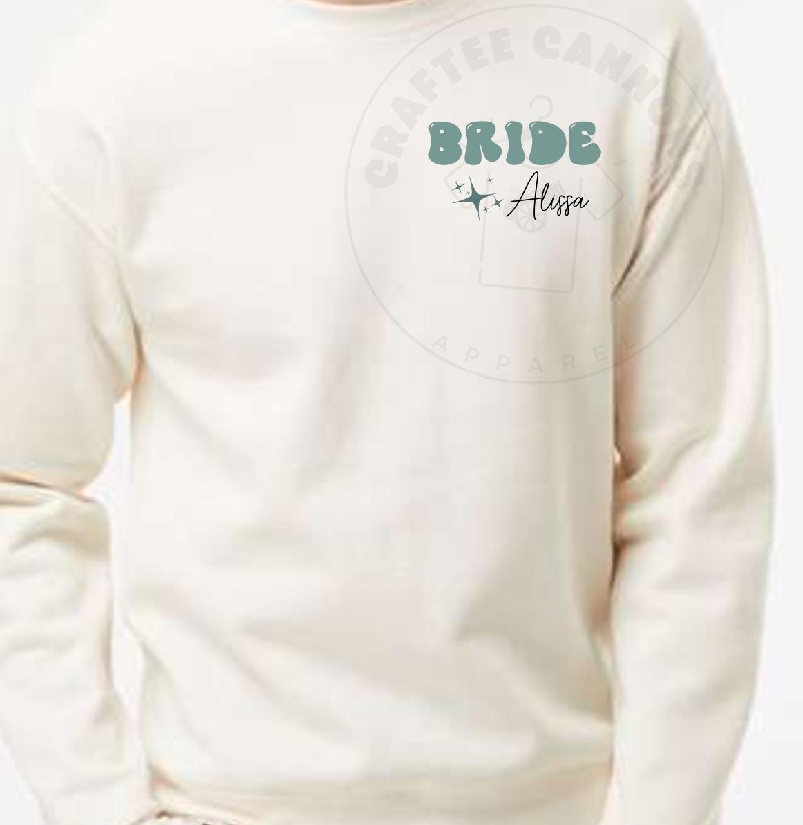 Custom Bride Bridesmaid Shirts – "In My Bride Era" & "In My Bridesmaid Era" Tees