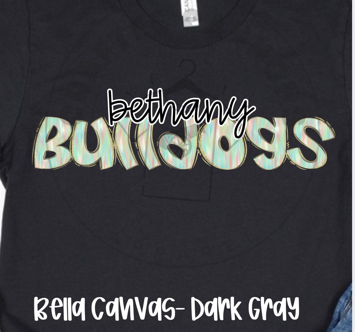 Custom Mascot Shirt, cute font, school spirit, opal,