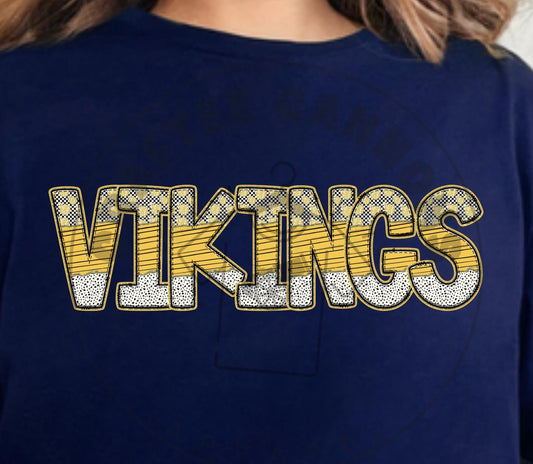 Vikings Softball custom