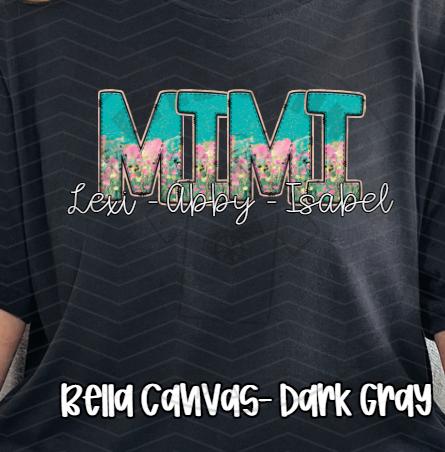 Custom Nana, Mom, or Grandma Shirt – Personalized with Grandkids' or Kids' Names