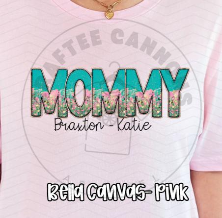 Custom Nana, Mom, or Grandma Shirt – Personalized with Grandkids' or Kids' Names