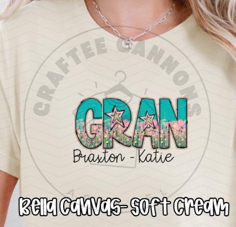 Custom Nana, Mom, or Grandma Shirt – Personalized with Grandkids' or Kids' Names