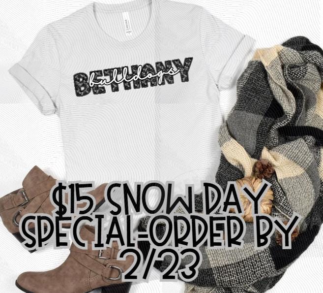 Bethany Bulldogs Shirt