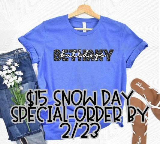 Bethany Bulldogs Shirt