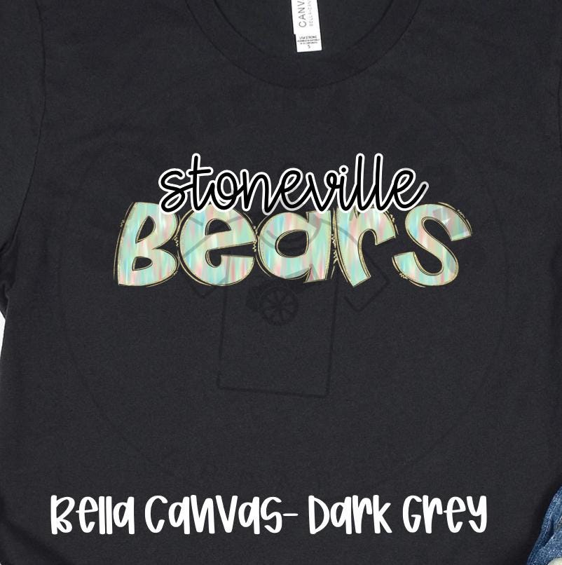 Custom School Mascot Shirt – Cute Script, Opal Letters, Personalized Spirit Tee, Game Day Shirt, Teacher & Student School Pride