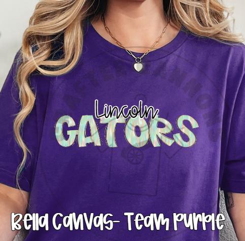 Custom School Mascot Shirt – Cute Script, Opal Letters, Personalized Spirit Tee, Game Day Shirt, Teacher & Student School Pride