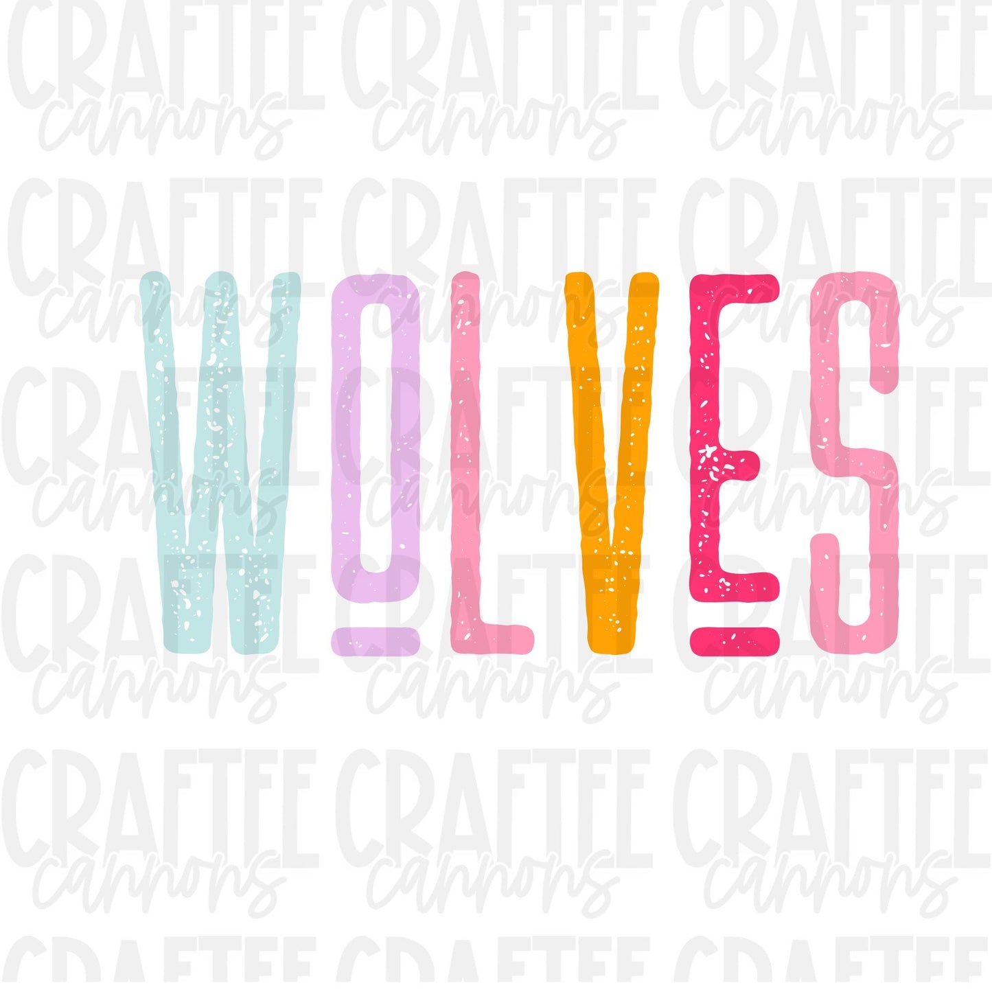 Custom Retro Team Mascot name-Custom School Mascot Word Art | Rainbow Block Text Design | Personalized Team Name Graphic | DIGITAL FILE