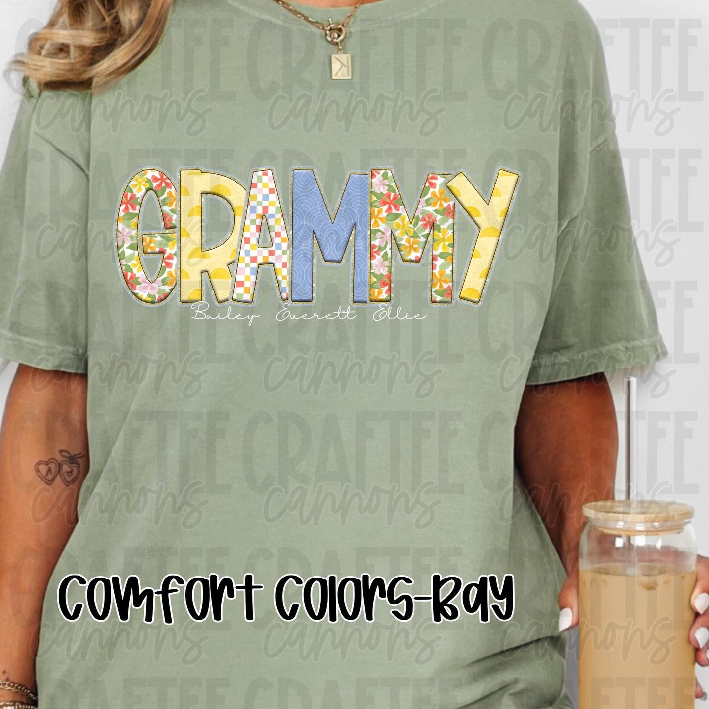 Custom floral Mama, grandma, memaw, mamaw, grammy, nana shirt