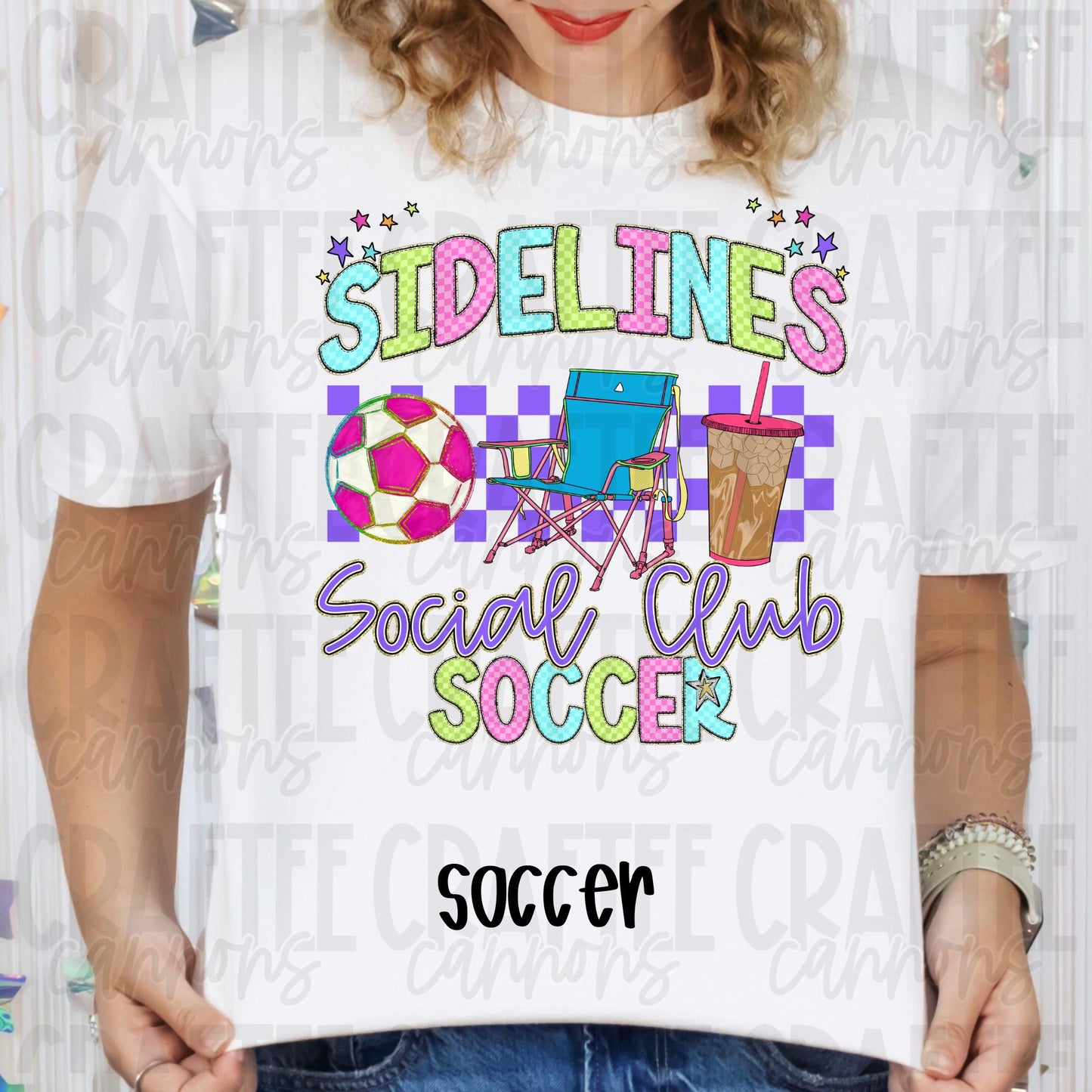 Sidelines Social Club Shirt – Custom Sport Parent Tee | Game Day Shirt | Sports Mom Shirt | Cheer, Baseball, Golf & More!