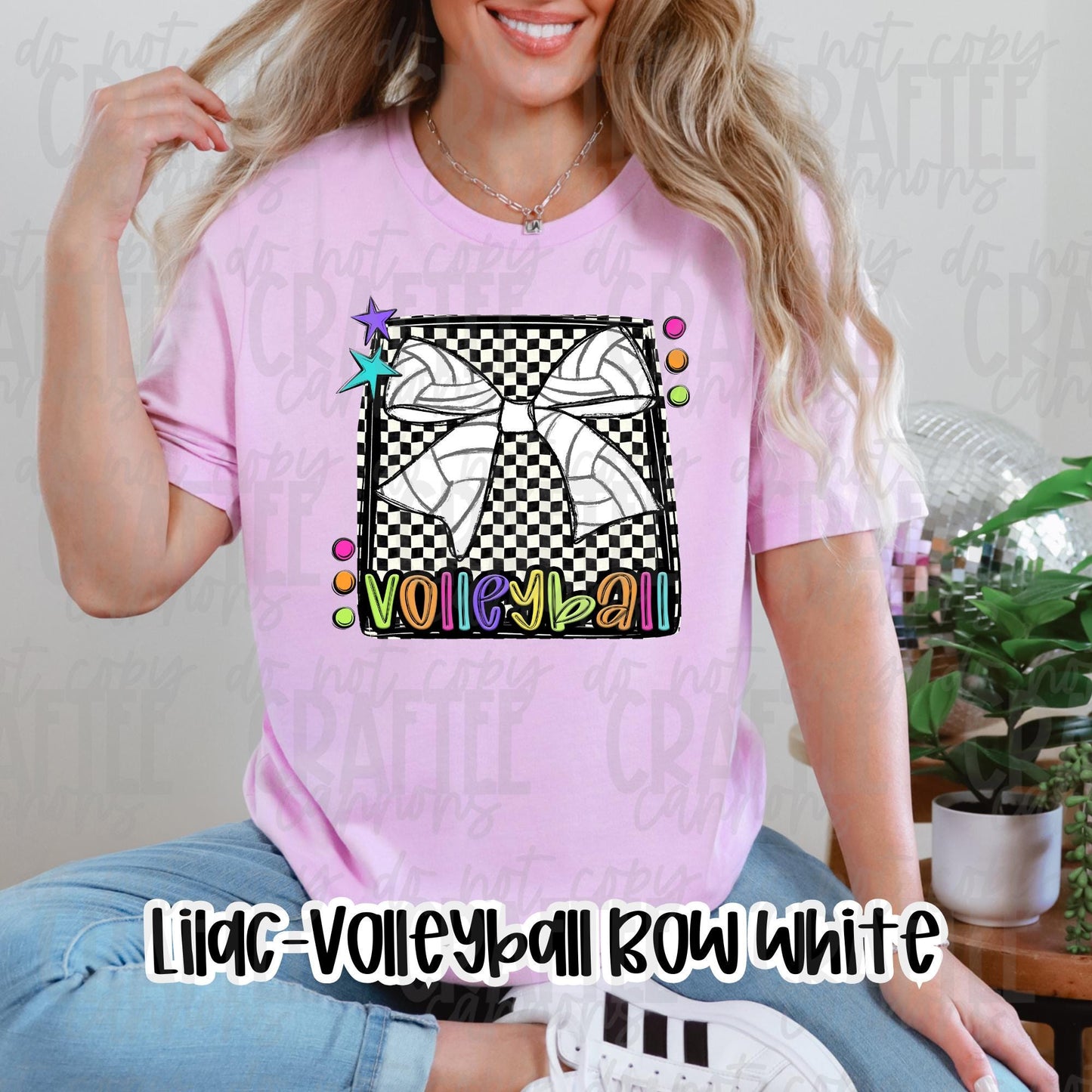 Bright Softball & Volleyball Tees | Sport Bow Shirt for Girls | Neon Game Day T-Shirt