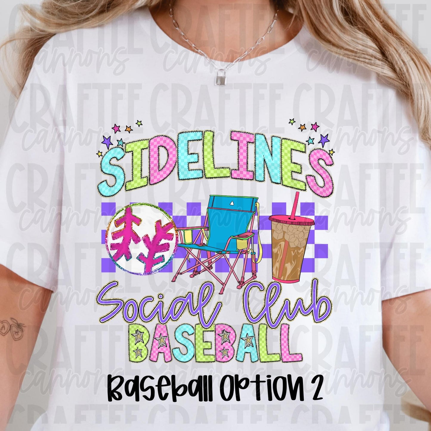 Sidelines Social Club Shirt – Custom Sport Parent Tee | Game Day Shirt | Sports Mom Shirt | Cheer, Baseball, Golf & More!