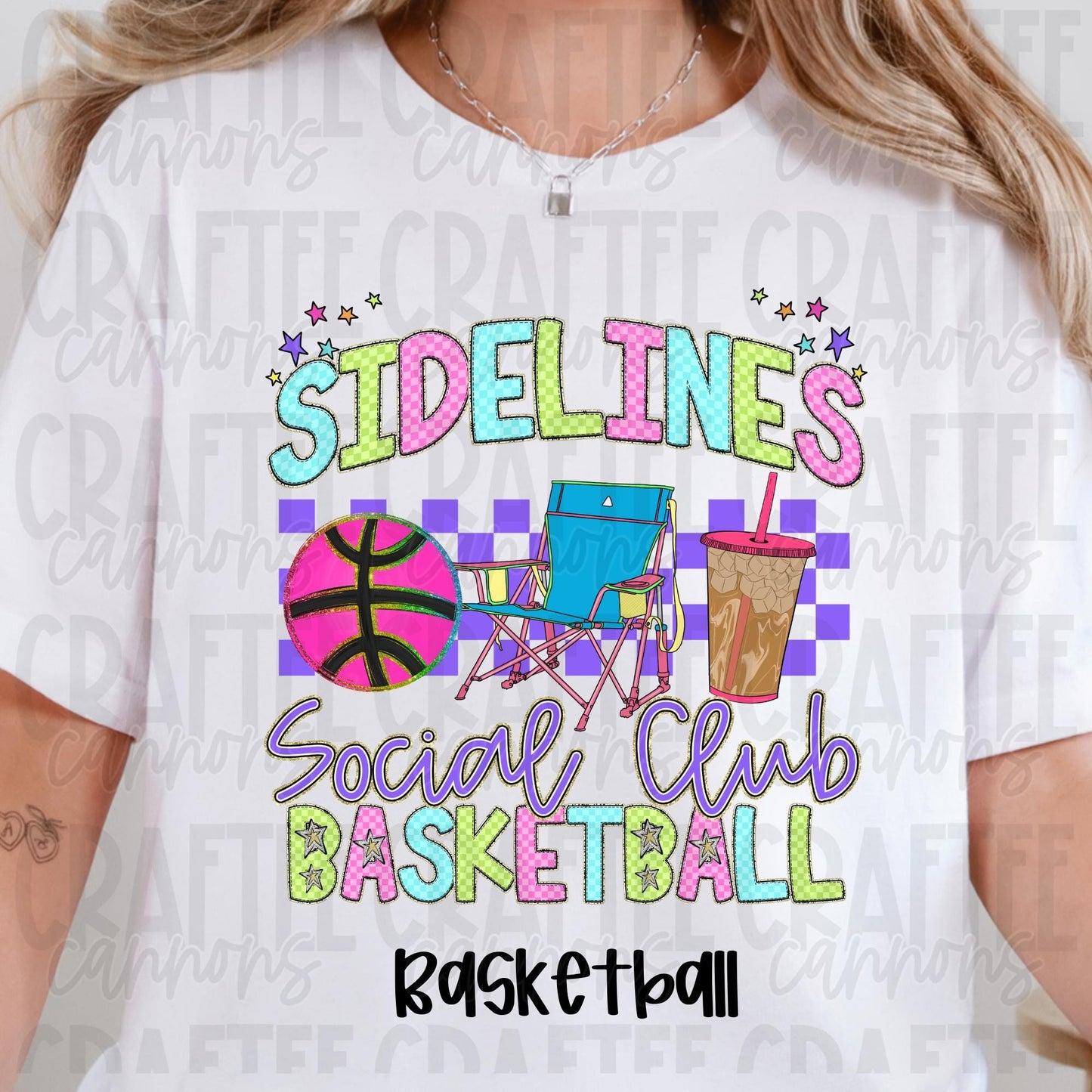 Sidelines Social Club Shirt – Custom Sport Parent Tee | Game Day Shirt | Sports Mom Shirt | Cheer, Baseball, Golf & More!