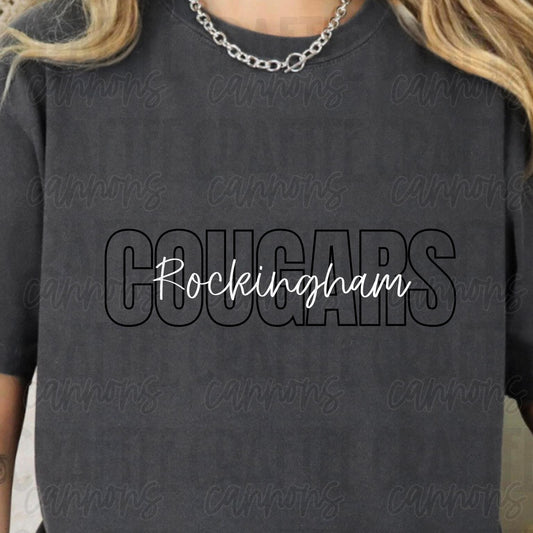 Custom School Spirit Shirt | Personalized School or Organization Tee | Bella Canvas or Comfort Colors | Unisex Sizing | Teacher & Team